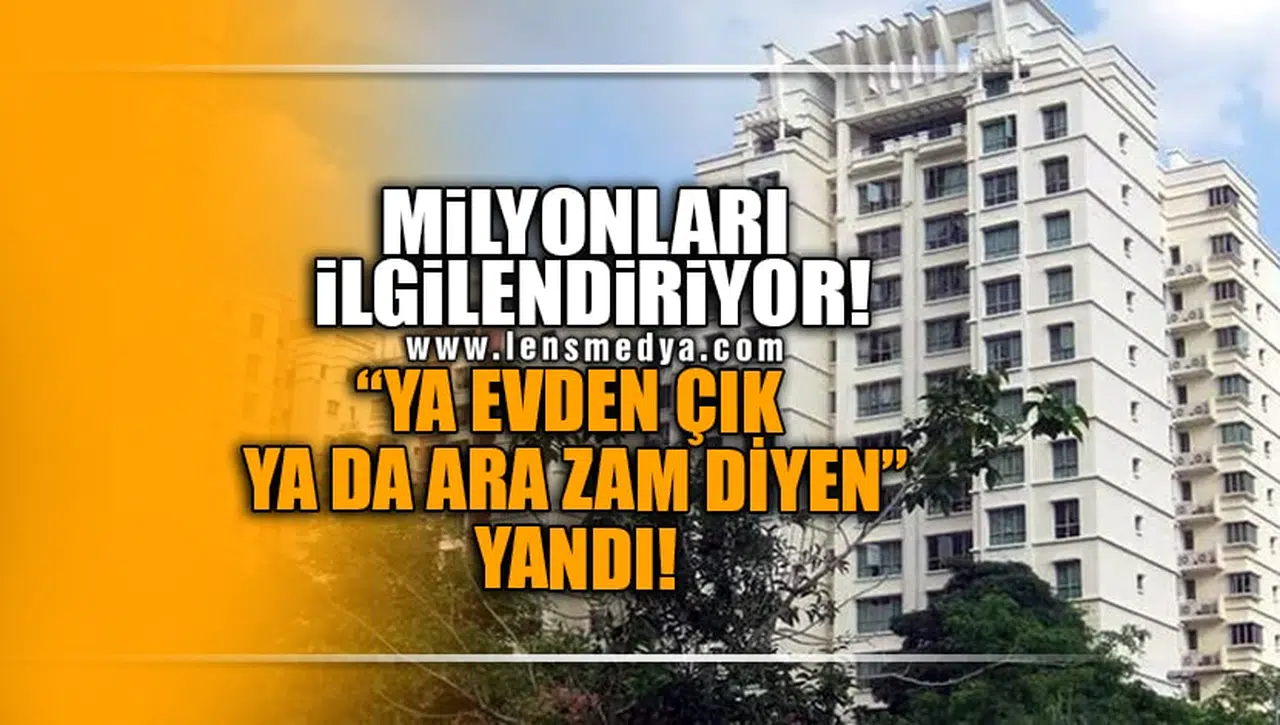 YA EVDEN ÇIK YA DA ARA ZAM DİYEN YANDI!