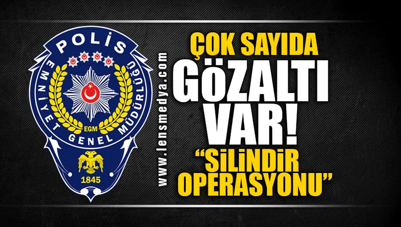 ZONGULDAK'TA "SİLİNDİR OPERASYONU!"