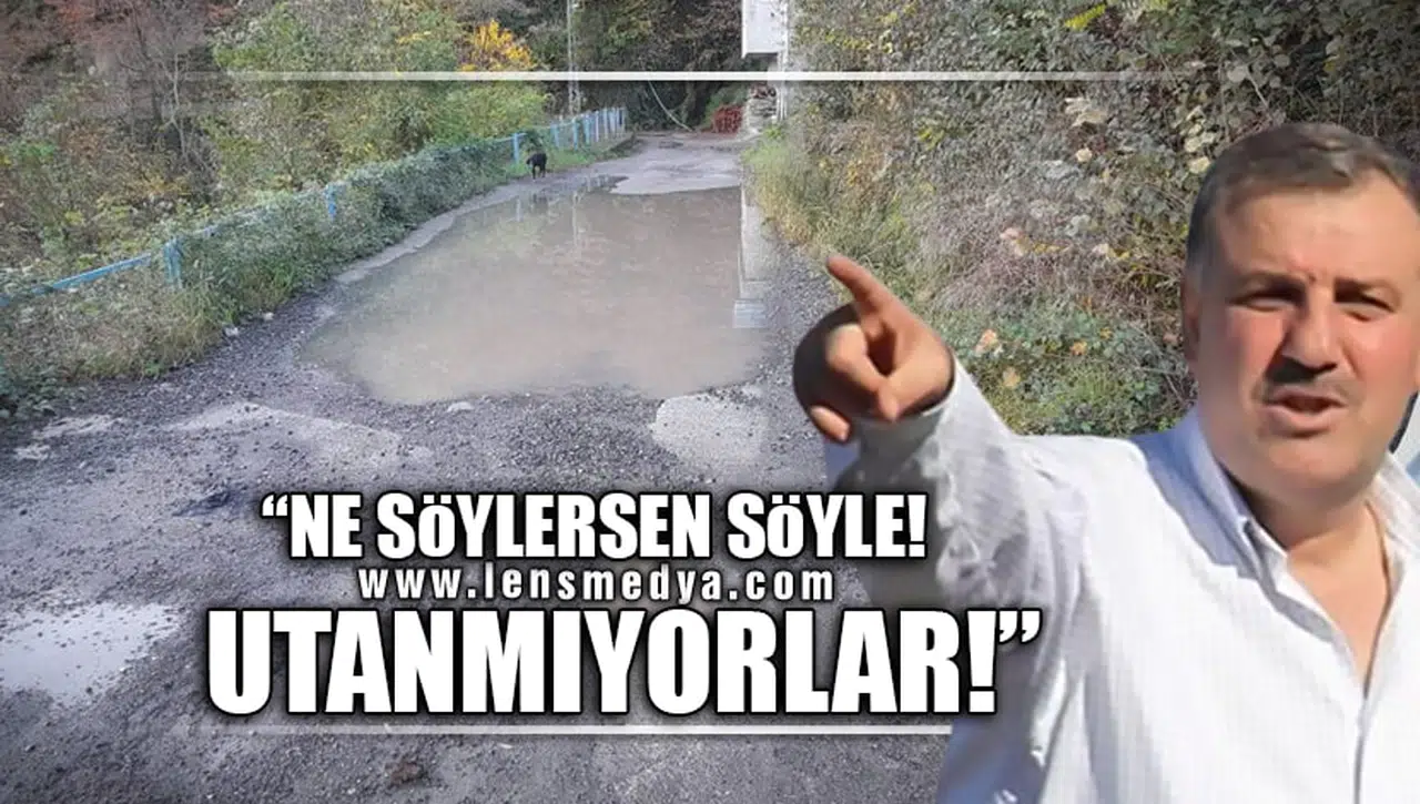 "UTANMIYORLAR Kİ!"