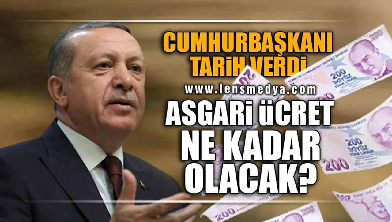 CUMHURBAŞKANI ERDOĞAN TARİH VERDİ!