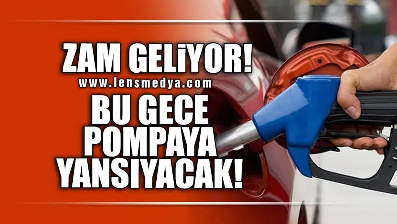 BENZİNE ZAM GELİYOR!