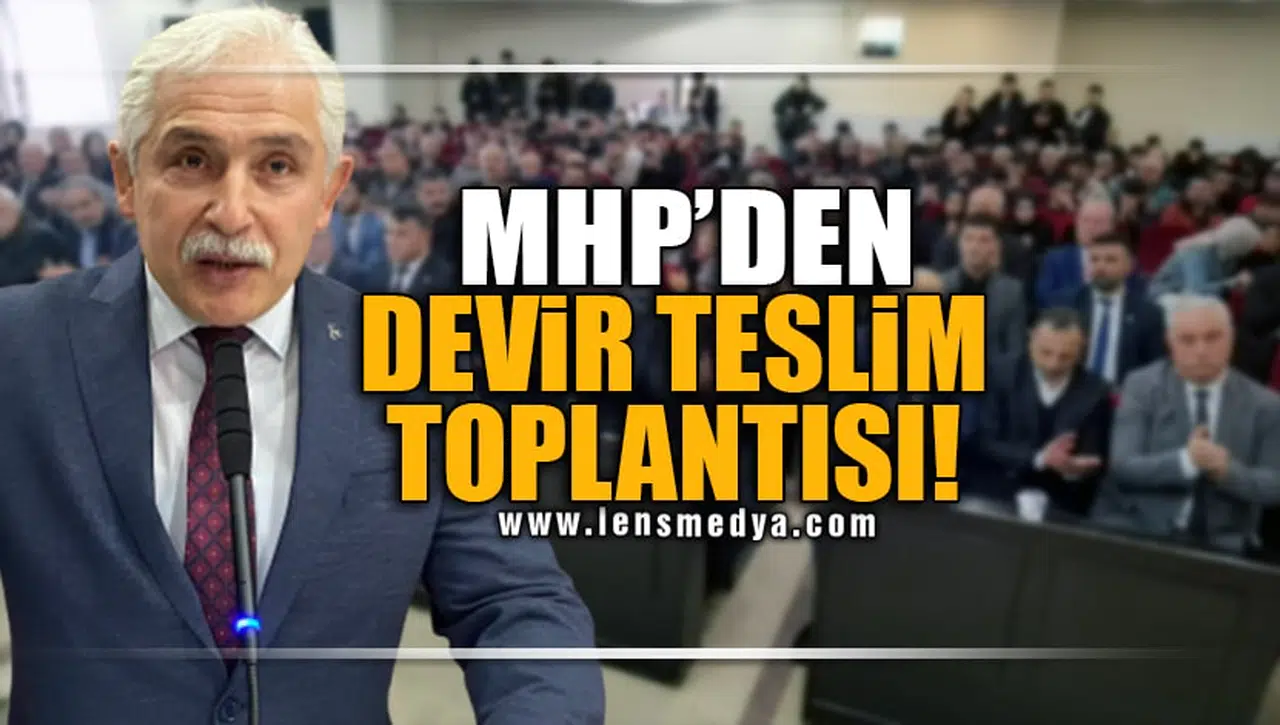 MHP'DEN DEVİR TESLİM TOPLANTISI!