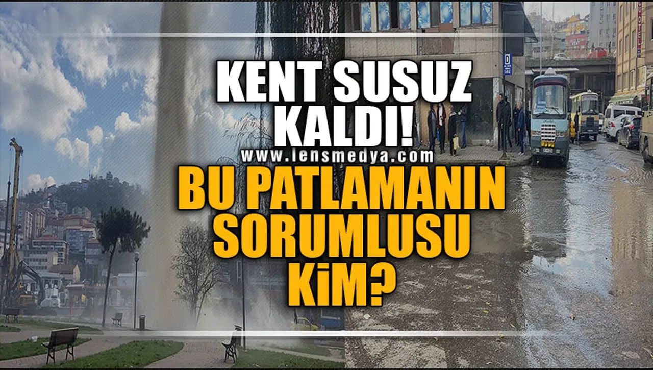 ZONGULDAK SUSUZ KALDI!