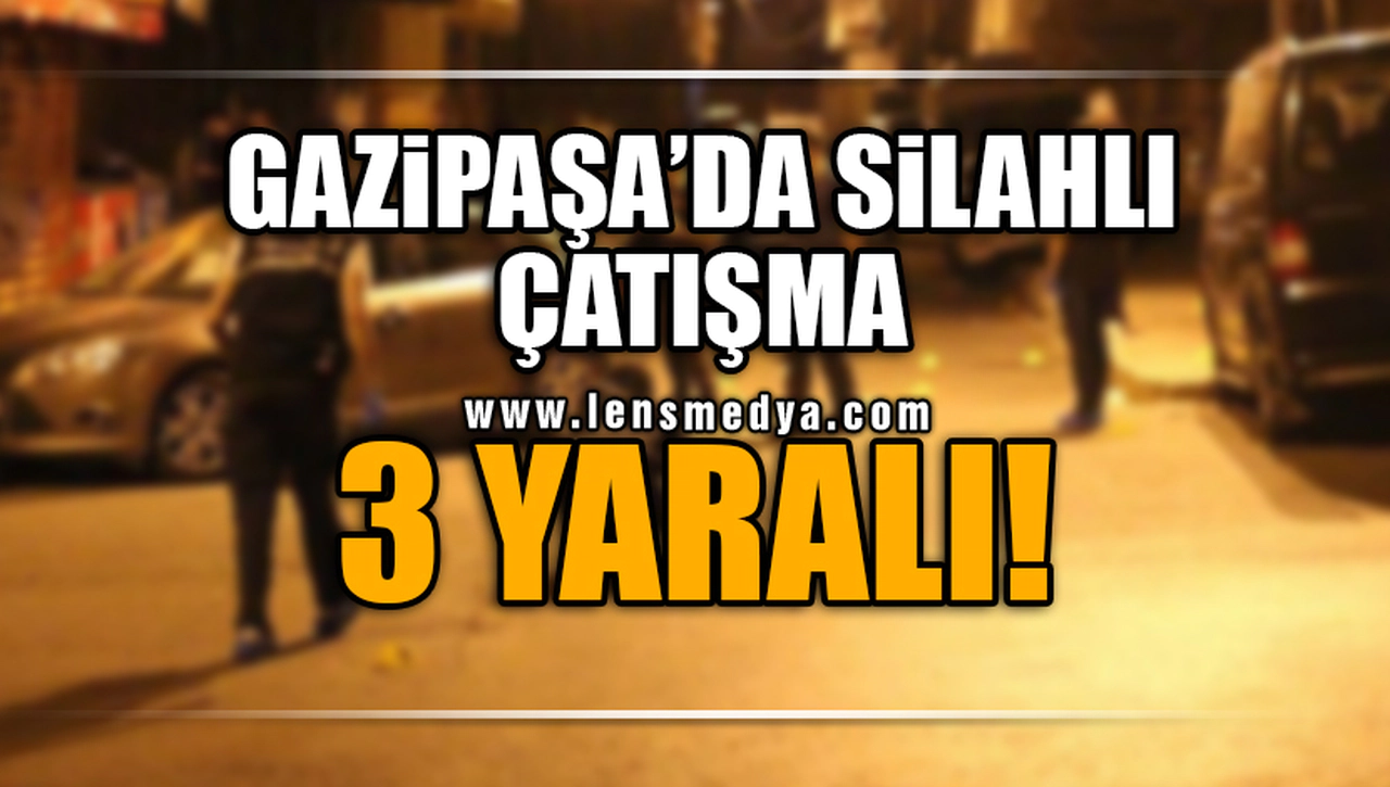 ZONGULDAK'TA SİLAHLI ÇATIŞMA: 3 YARALI!