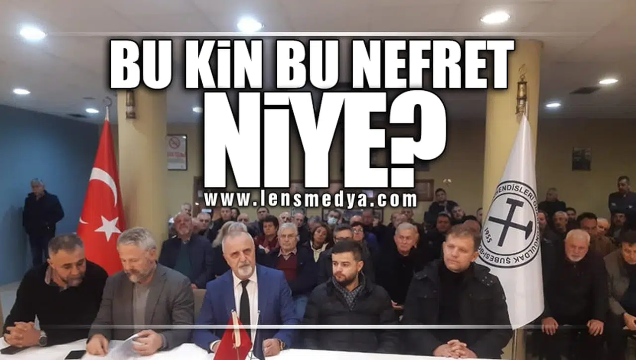 "BU KİN, BU NEFRET NİYE?"