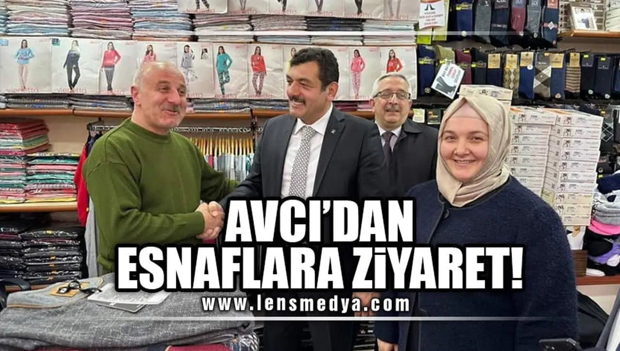 AVCI'DAN ESNAFLARA ZİYARET!