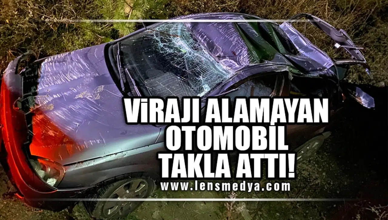 EMNİYET KEMERİ HAYAT KURTARDI!