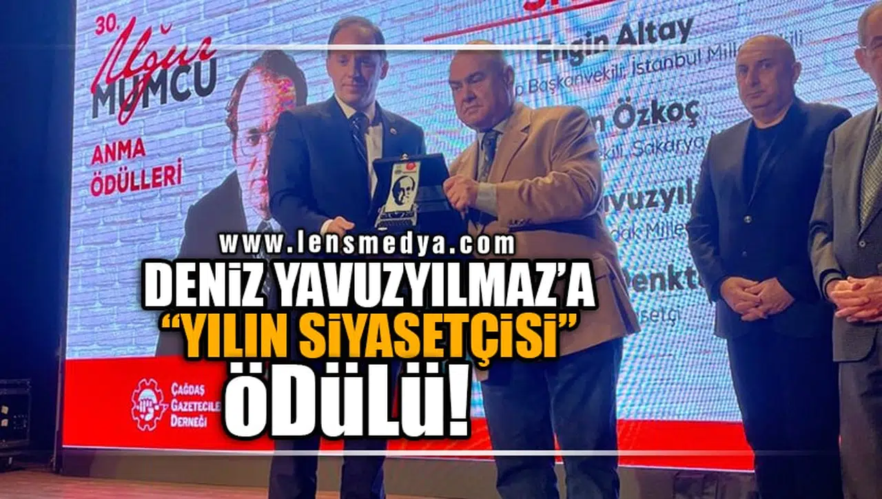 DENİZ YAVUZYILMAZ'A ANLAMLI ÖDÜL!