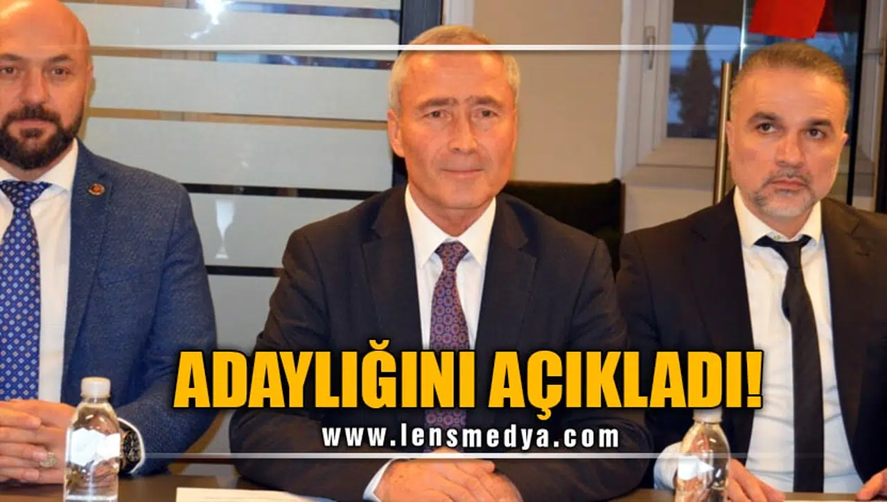 ADAYLIĞINI AÇIKLADI!