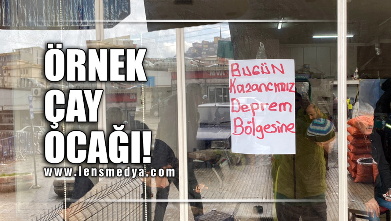 ÖRNEK ÇAY OCAĞI!