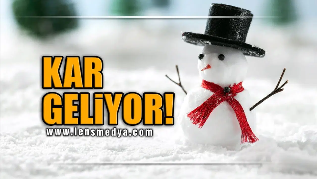 KAR GELİYOR!