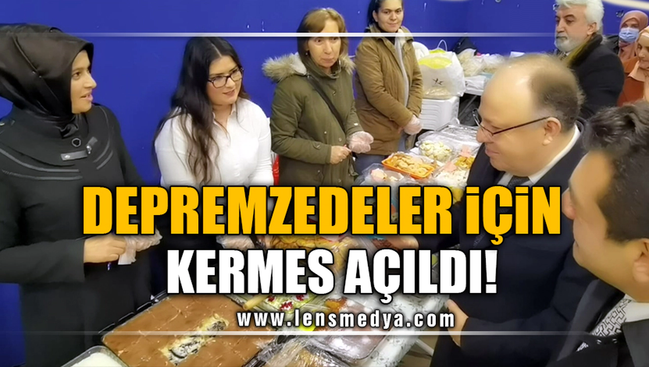 DERPEMZEDELER İÇİN KERMES AÇILDI!