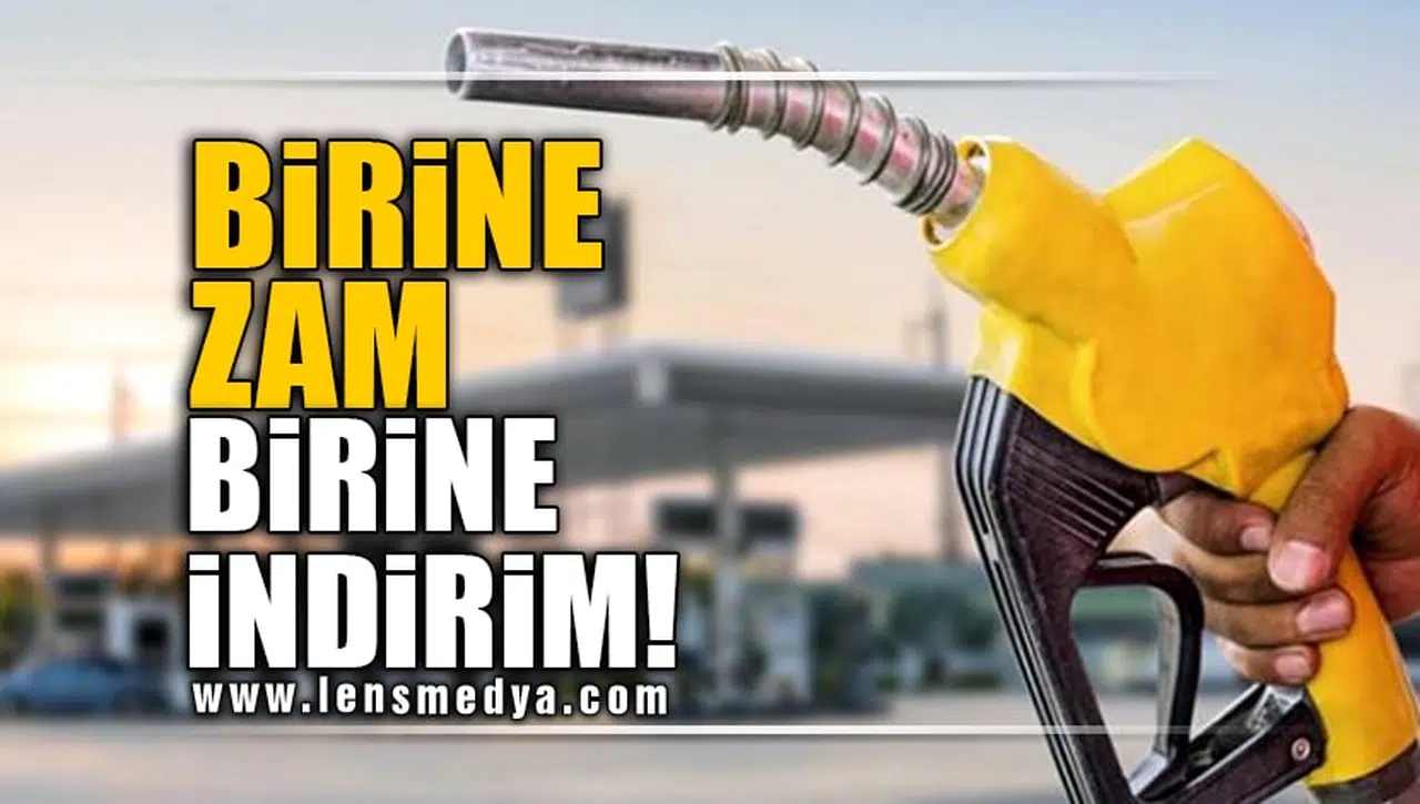 BİRİNE ZAM BİRİNE İNDİRİM!