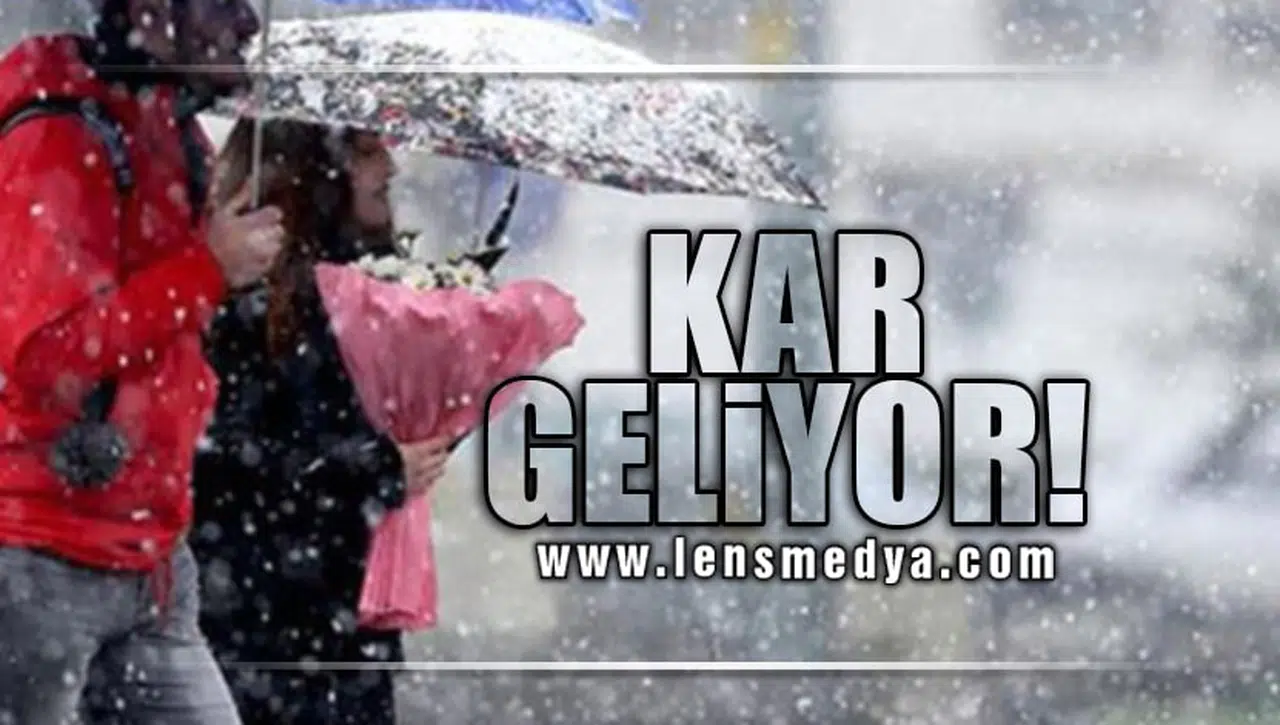 KAR GELİYOR!