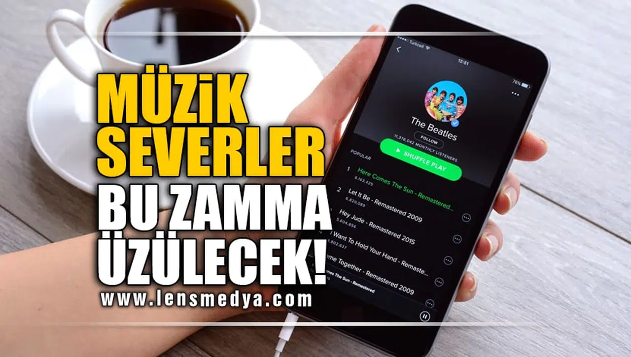 MÜZİK SEVERLER BU ZAMMA ÜZÜLECEK!