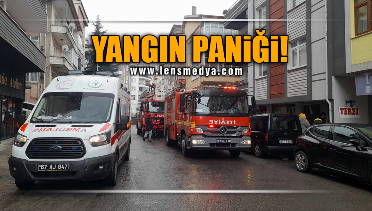 YANGIN PANİĞİ!