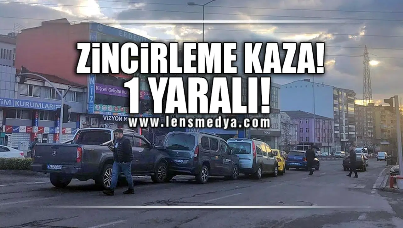 ZİNCİRLEME KAZA!