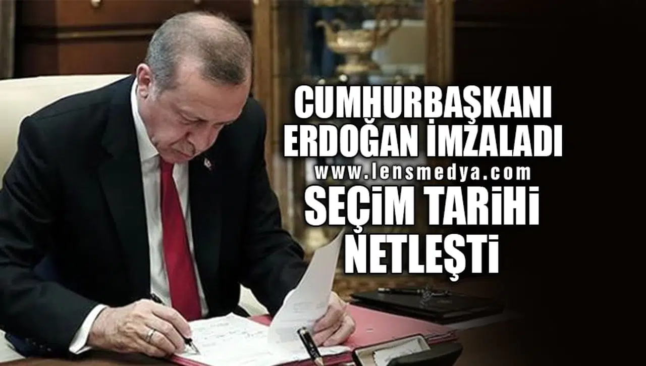 CUMHURBAŞKANI ERDOĞAN İMZALADI!