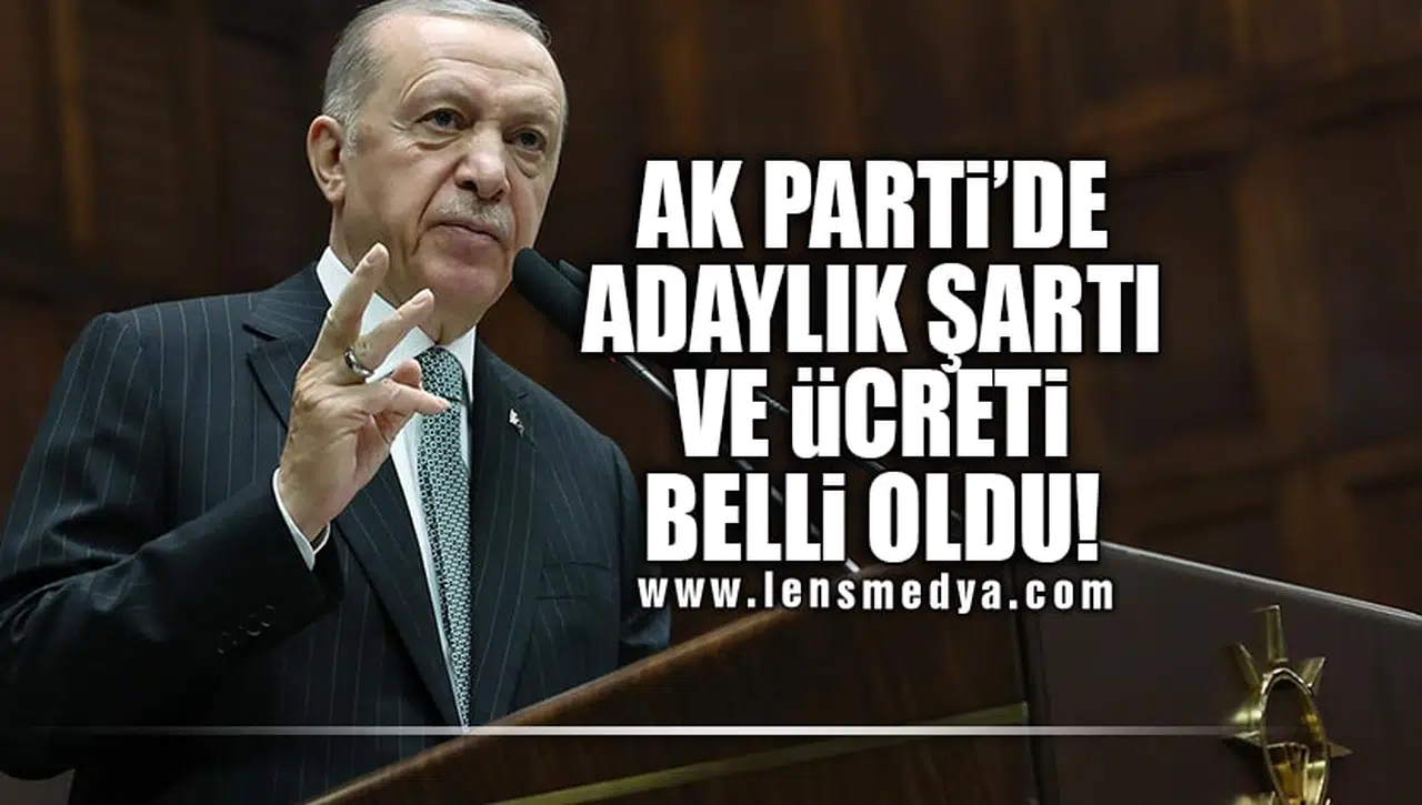 ADAYLIK BAŞVURU ÜCRETİ BELLİ OLDU!