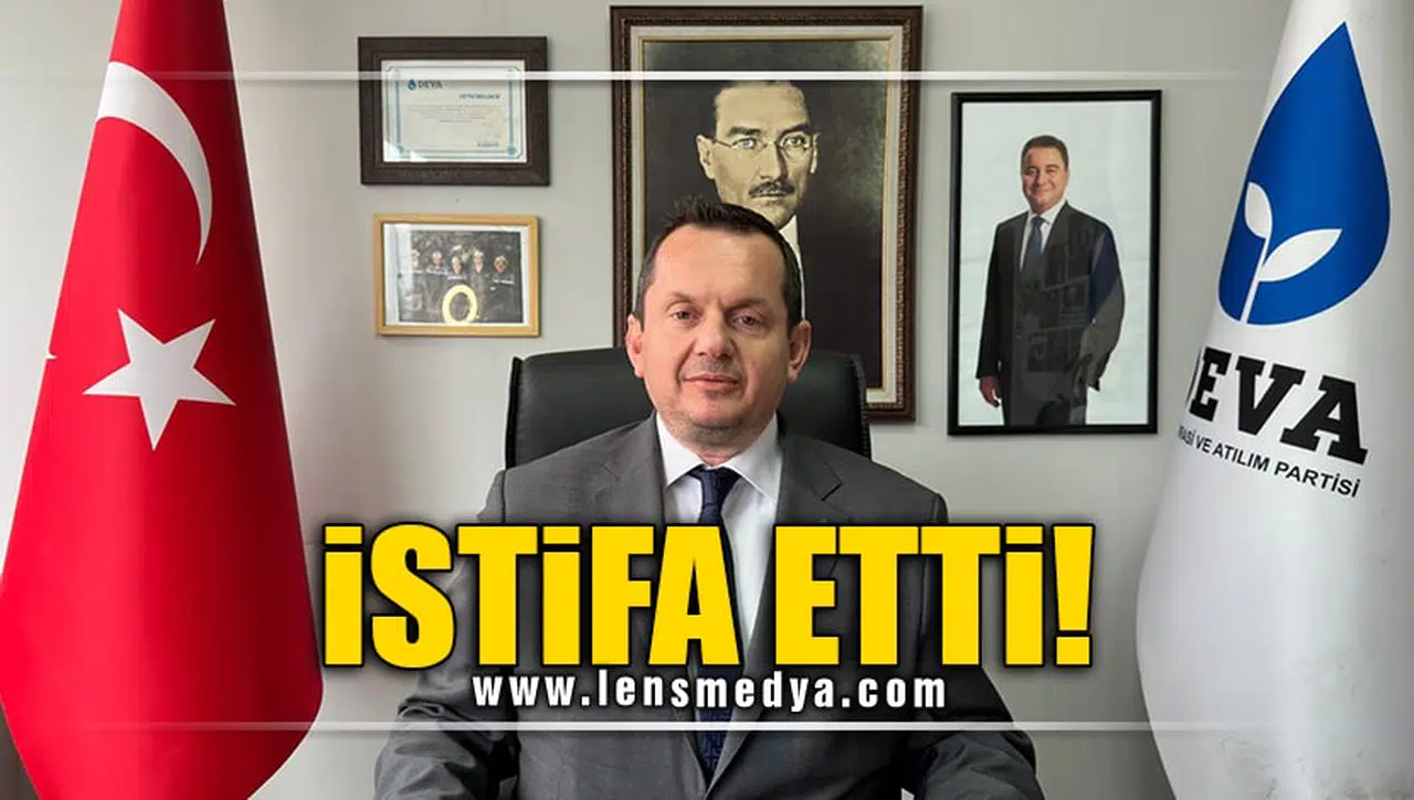 İSTİFA ETTİ!