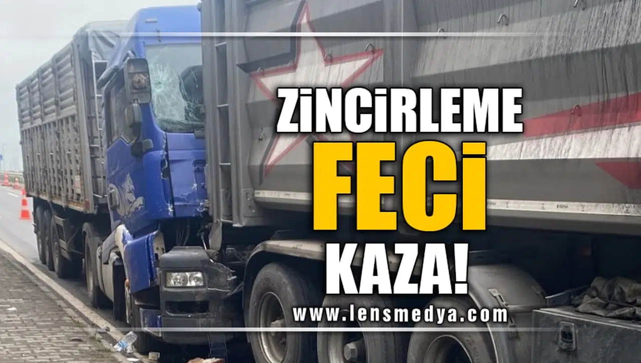 ZİNCİRLEME FECİ KAZA!