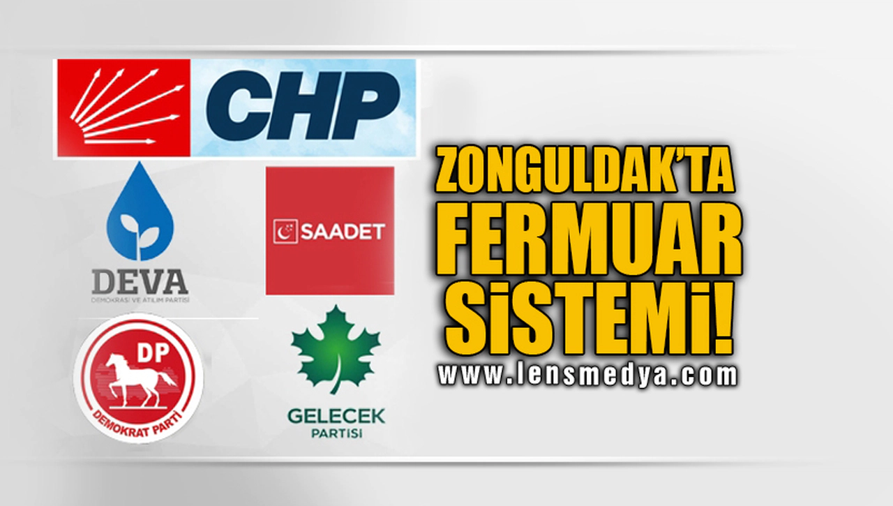 ZONGULDAK'TA FERMUAR SİSTEMİ!