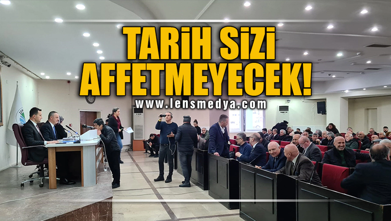 TARİH SİZİ AFFETMEYECEK!