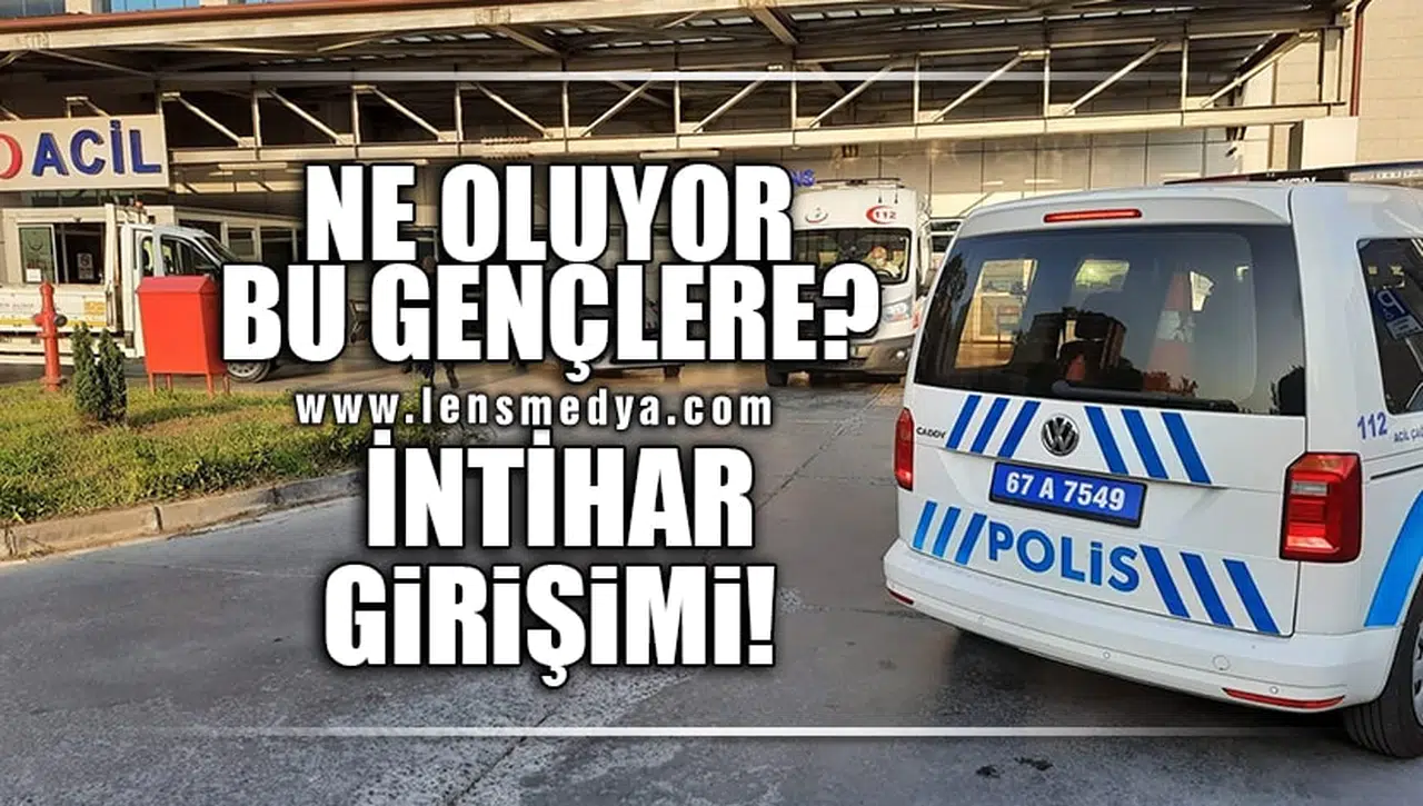 YİNE BİR GENÇ, YİNE İNTİHAR GİRİŞİMİ!