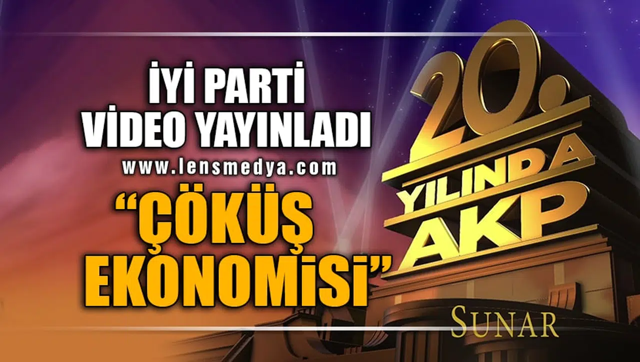 "20. YILINDA AK PARTİ SUNAR! ÇÖKÜŞ EKONOMİSİ!"