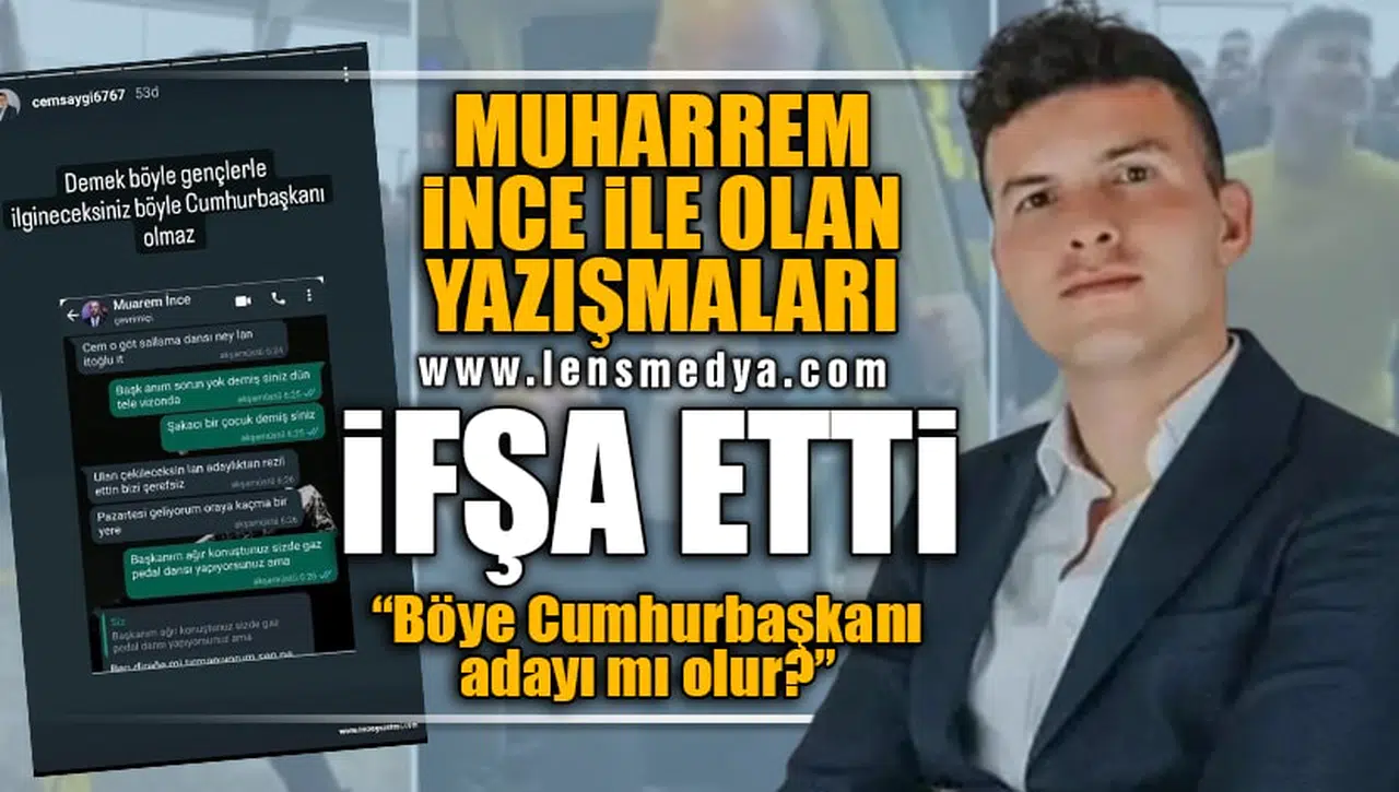 CEM SAYGI: BÖYLE CUMHURBAŞKANI ADAYI MI OLUR?