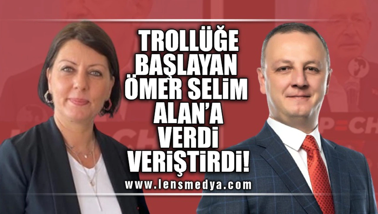 TROLLÜĞE BAŞLAYAN ÖMER SELİM ALAN'A VERDİ VERİŞTİRDİ!