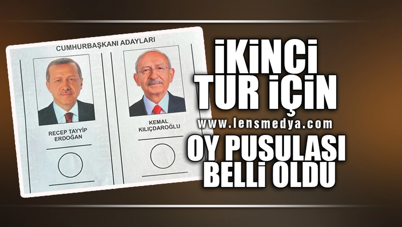 İKİNCİ TUR İÇİN OY PUSULASI BELLi OLDU!