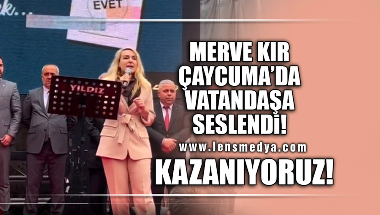 KAZANIYORUZ!
