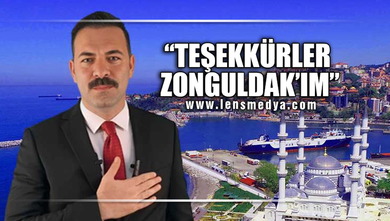 TEŞEKKÜRLER ZONGULDAK'IM
