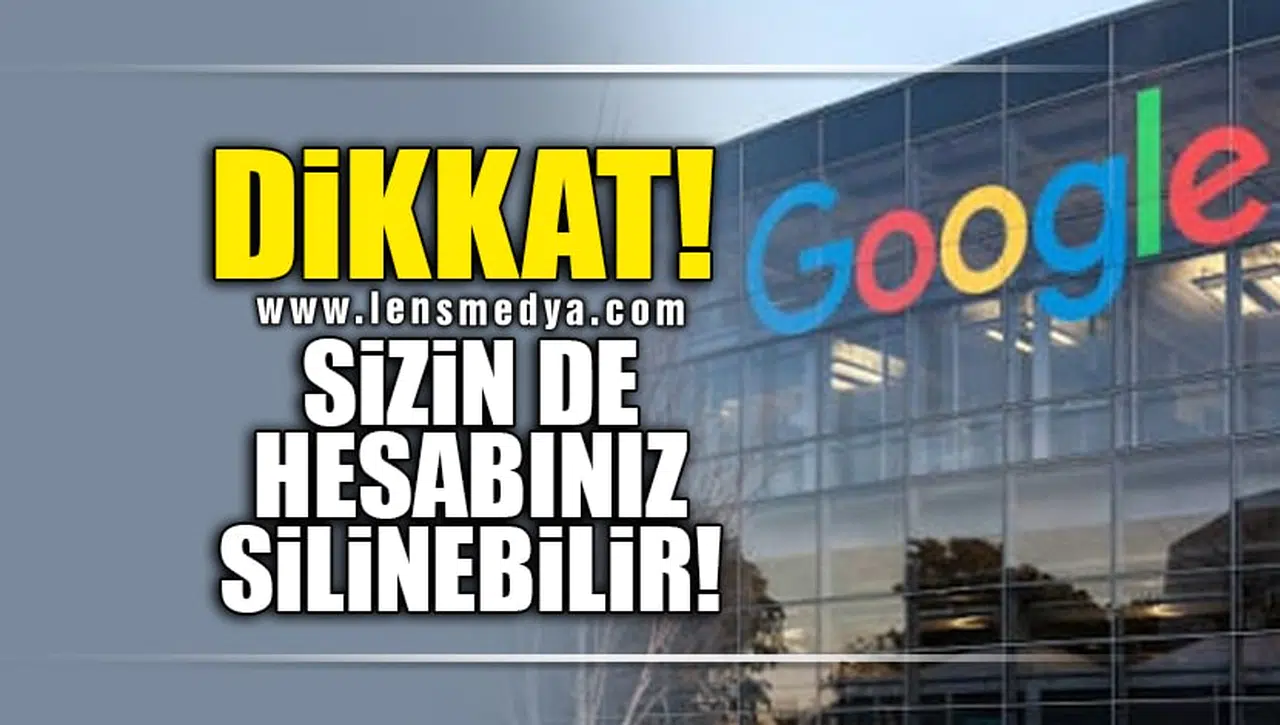 DİKKAT! SİZİN DE HESABINIZ SİLİNEBİLİR!