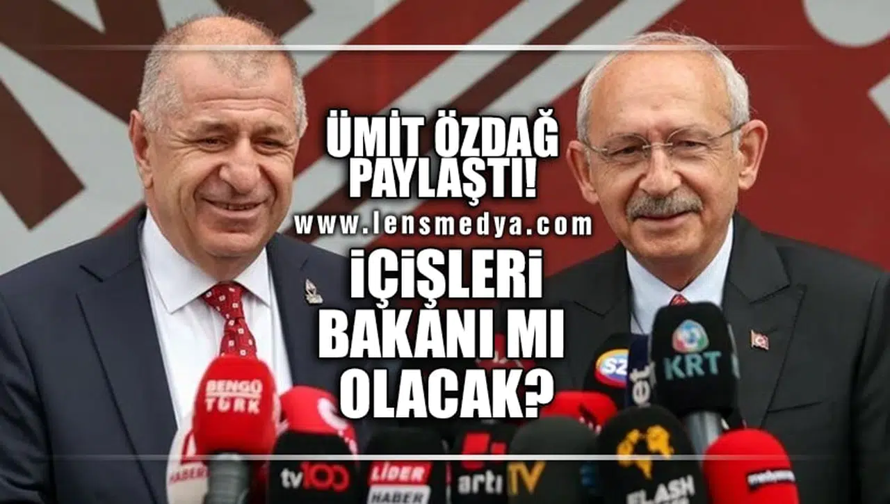 İÇİŞLERİ BAKANI MI OLACAK?