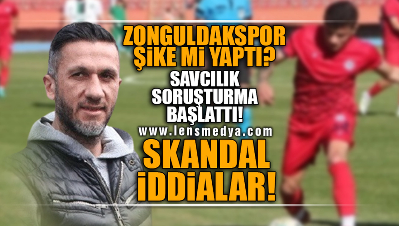 ZONGULDAKSPOR'A ŞİKE SORUŞTURMASI... SKANDAL İDDİALAR...