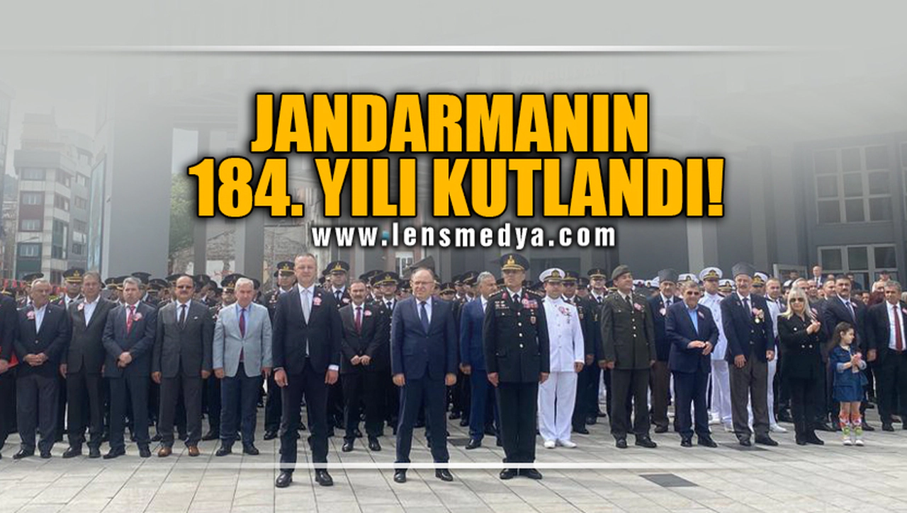 JANDARMANIN 184. YILDÖNÜMÜ KUTLANDI!