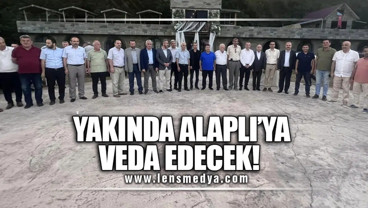YAKINDA ALAPLI'YA VEDA EDECEK