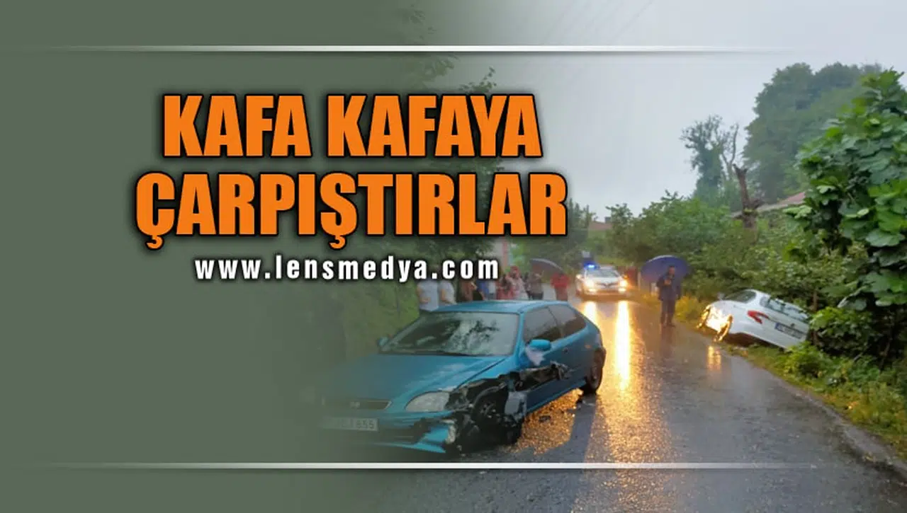 KAFA KAFAYA ÇARPIŞTILAR