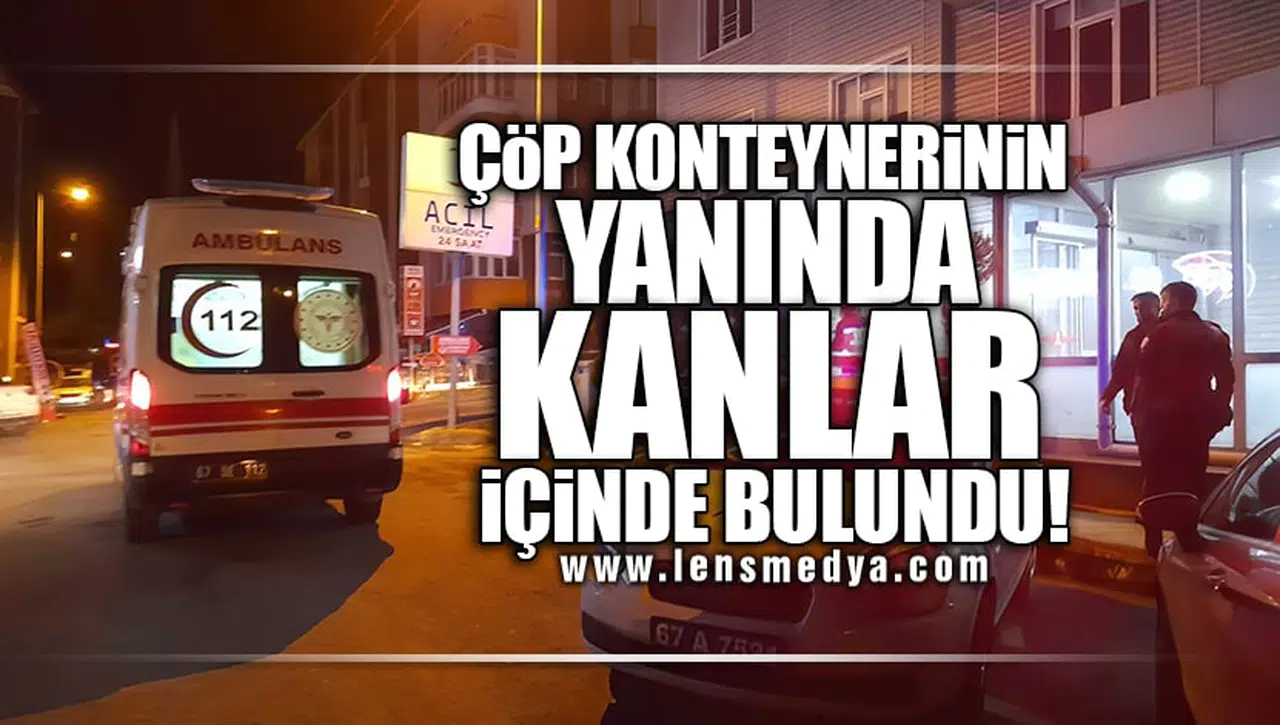 KANLARİÇİNDE BULUNDU!