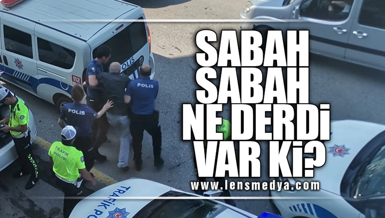 POLİSLERE ZOR ANLAR YAŞATTI!