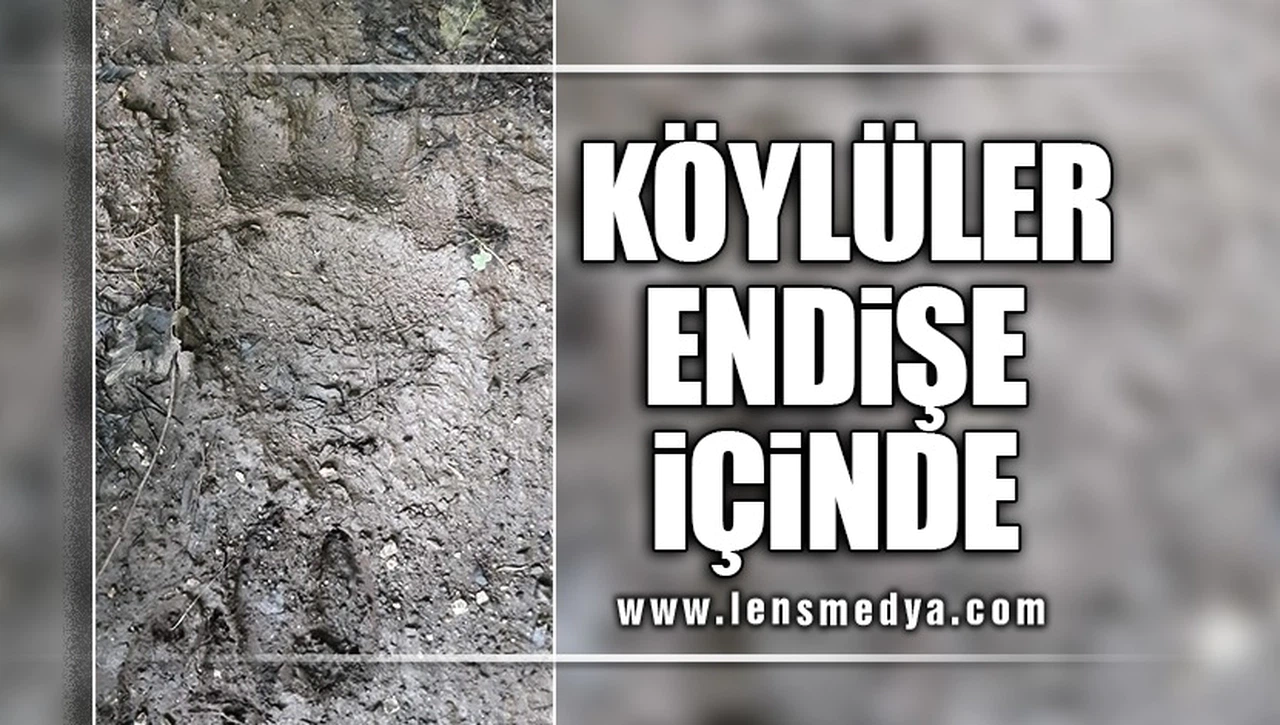 KÖYLÜLER ENDİŞE İÇİNDE!