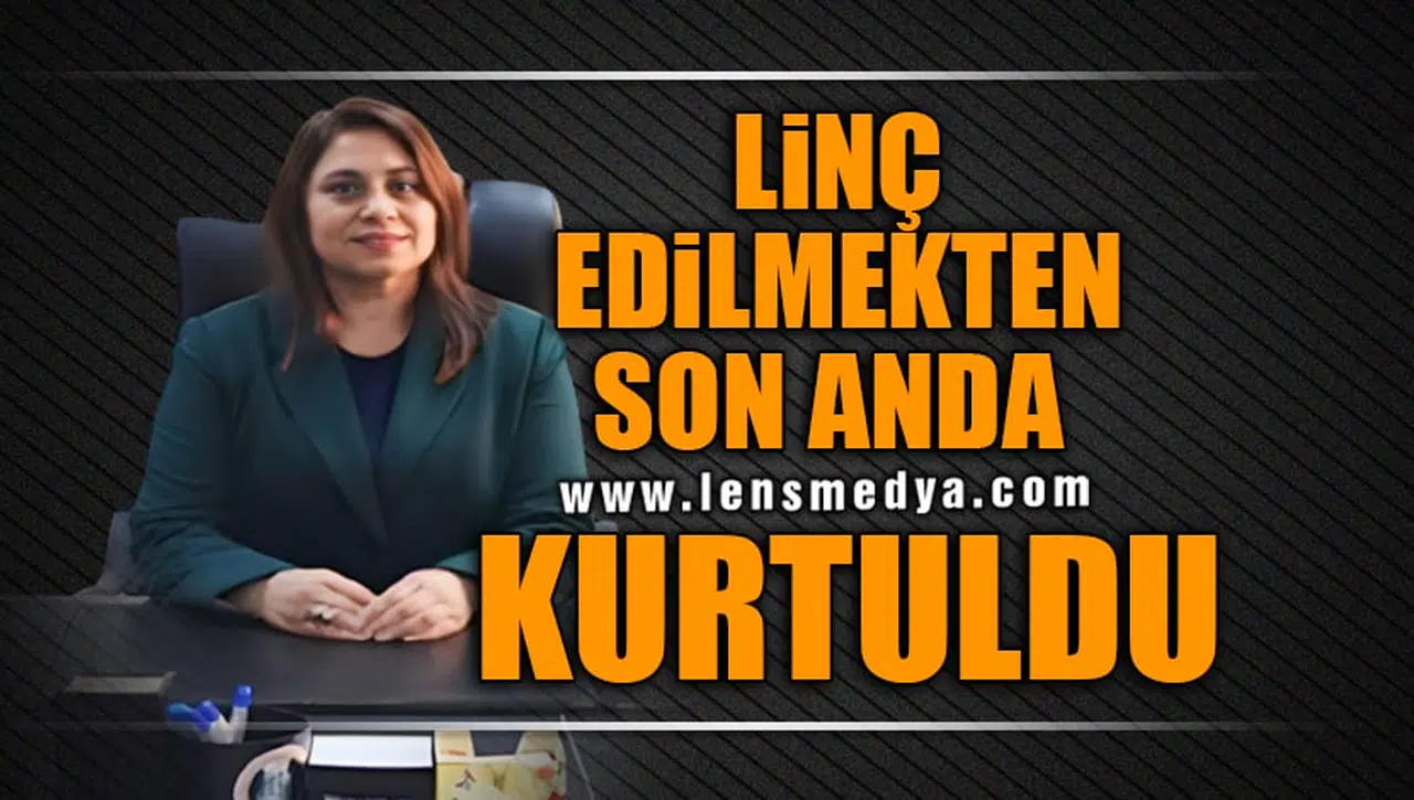 VATANDAŞLA ALAY ETTİĞİ İDDİA EDİLEN MÜDÜR LİNÇ EDİLMEKTEN SON ANDA KURTULDU!