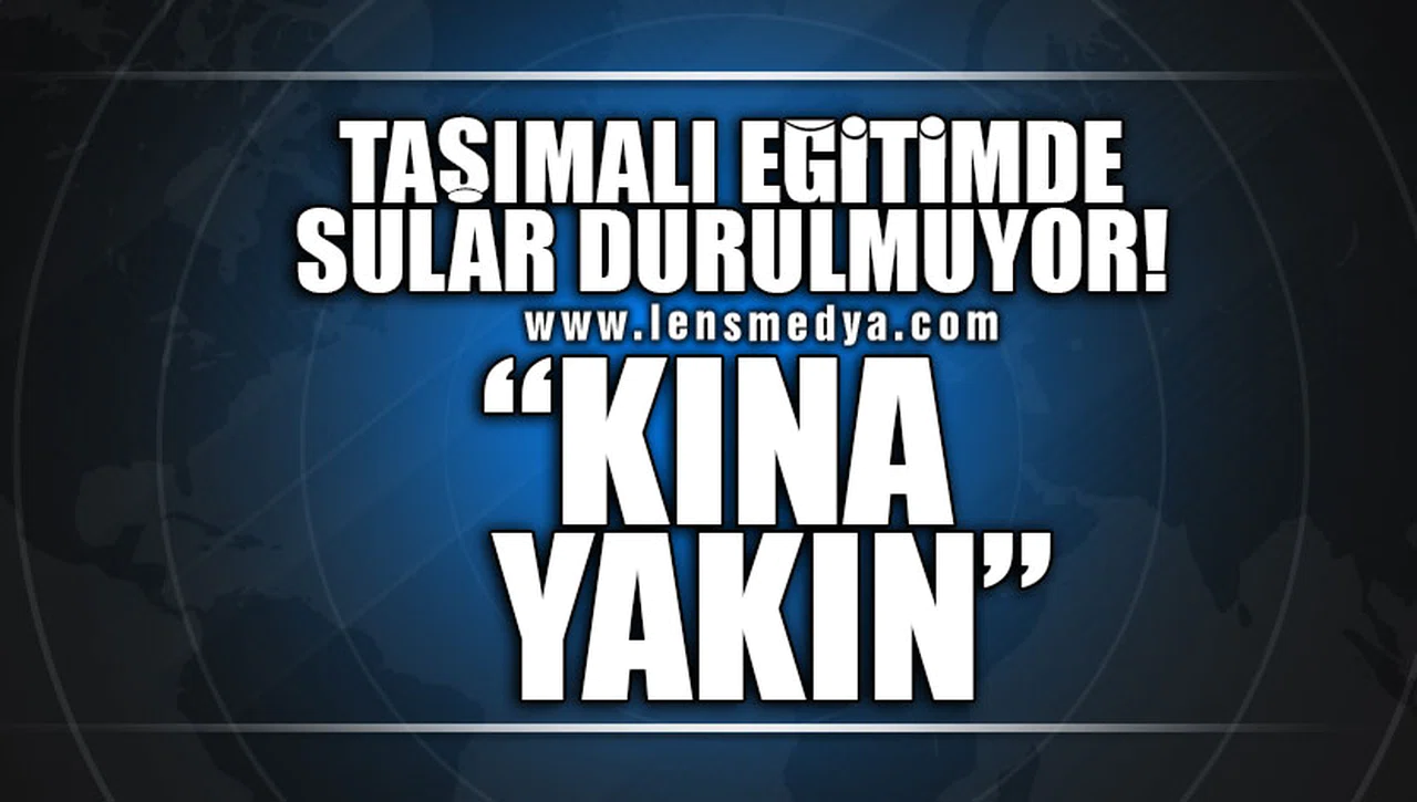 TAŞIMALI EĞİTİMDE SULAR DURULMUYOR!