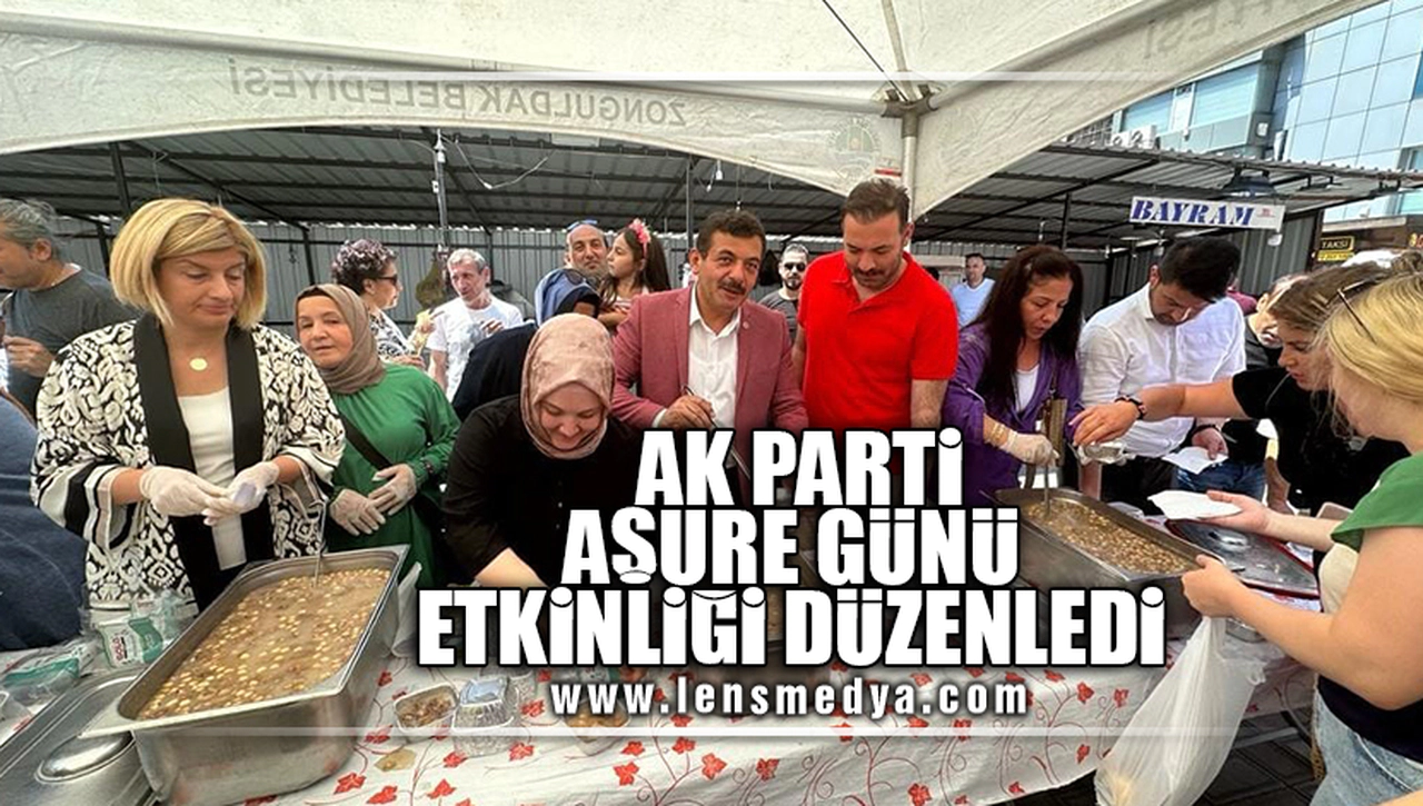 AK PARTİ AŞURE GÜNÜ ETKİNLİĞİ DÜZENLEDİ!