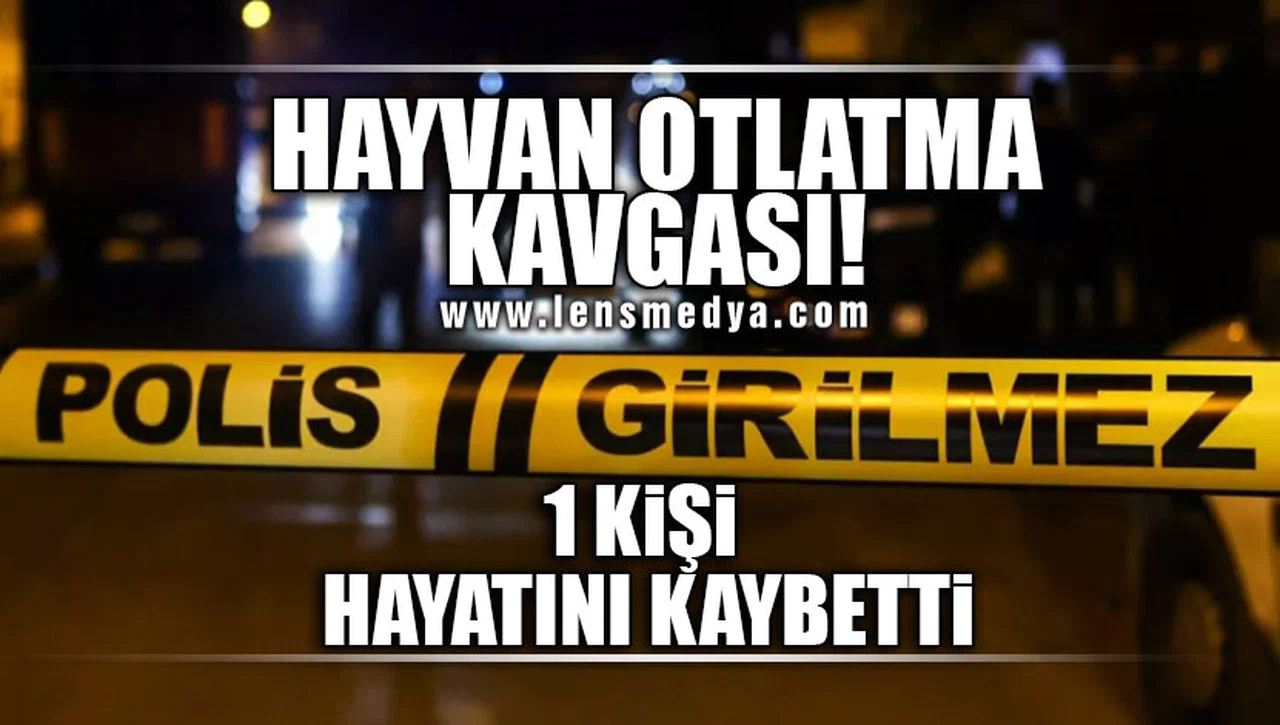 HAYVAN OTLATMA KAVGASI... 1 KİŞİ HAYATINI KAYBETTİ!