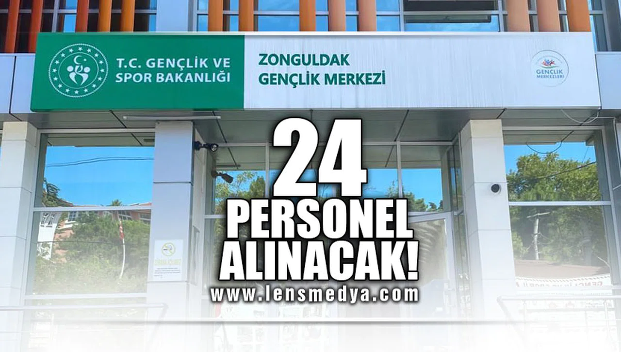 24 PERSONEL ALINACAK!