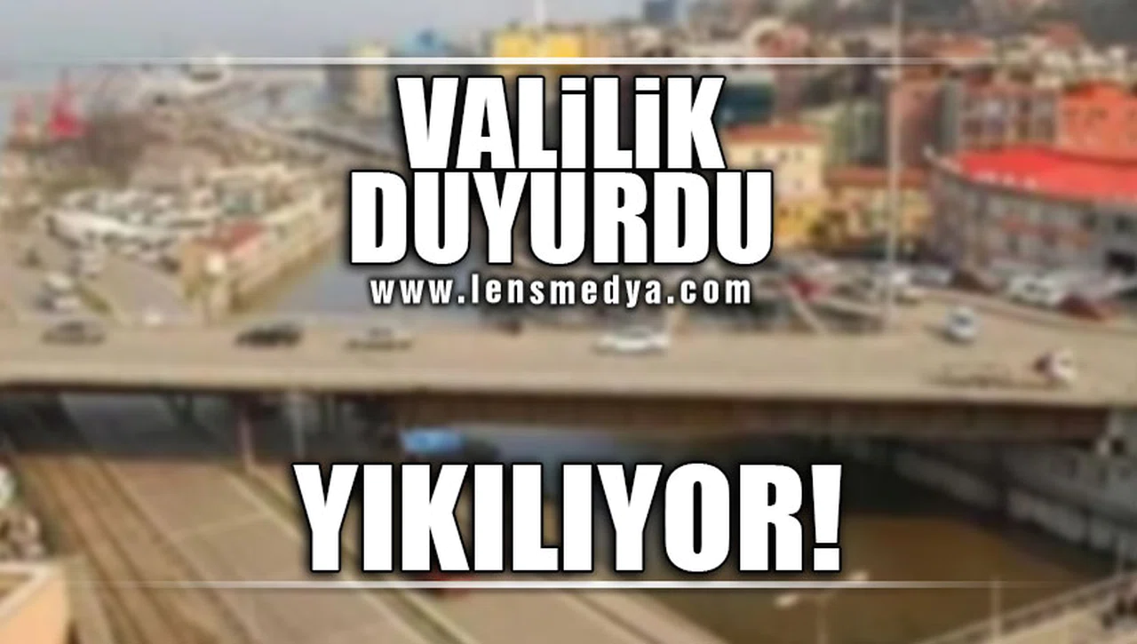 VALİLİK SON KARARINI VERDİ... YIKILIYOR!