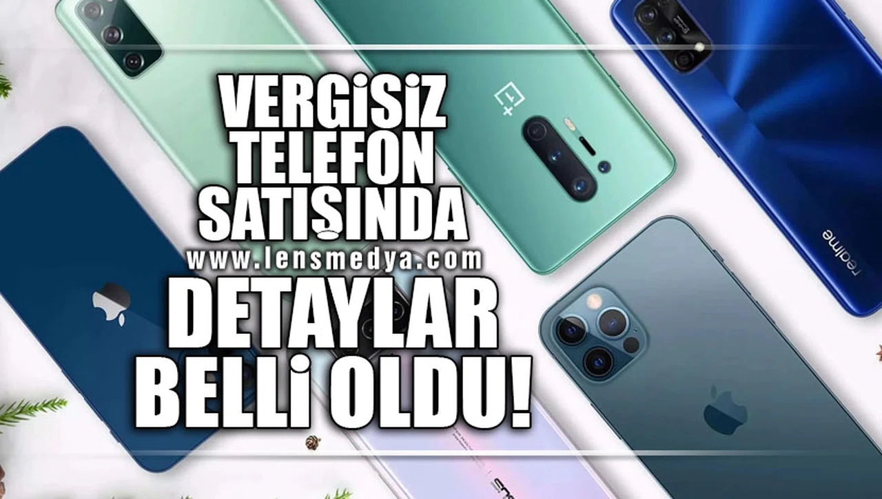 VERGiSiZ TELEFON SATIŞINDA DETAYLAR BELLi OLDU!